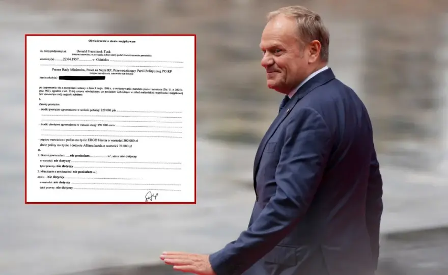 Zarobki i majątek Donalda Tuska: Ile naprawdę posiada premier?