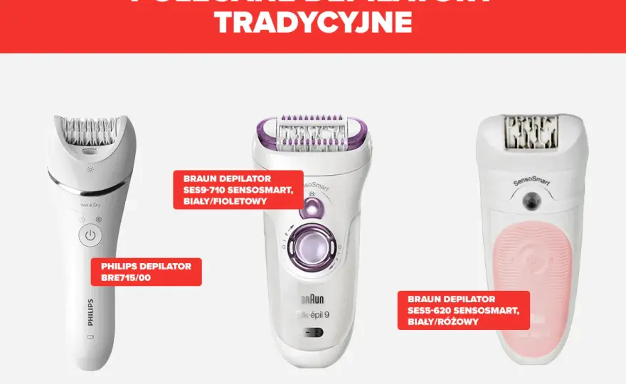 Depilator laserowy (IPL) do domu: Philips czy Braun? Ranking