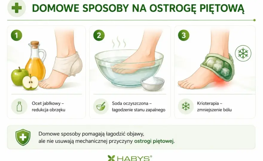 Ostroga piętowa - Domowe sposoby, które naprawdę działają