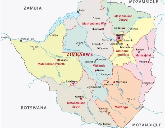 Gdzie leży Zimbabwe? Poznaj dokładne położenie i sąsiadów tego kraju