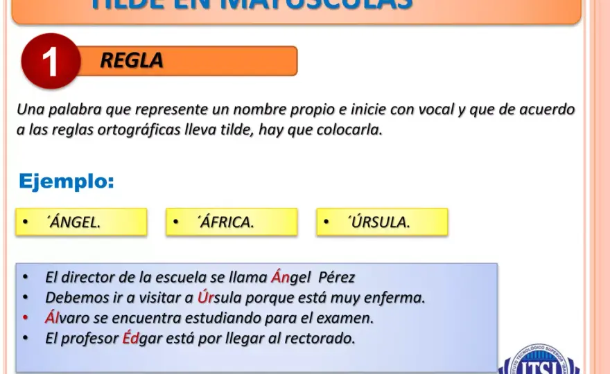 La I mayúscula en tipografía - cómo se escribe y cuándo lleva tilde