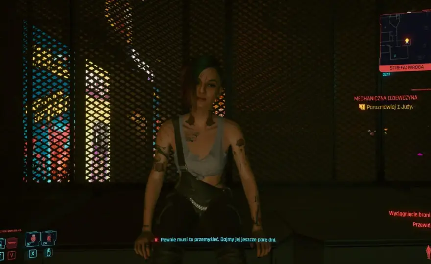 Romans z Judy Cyberpunk 2077 - Jak go zdobyć i nie stracić?