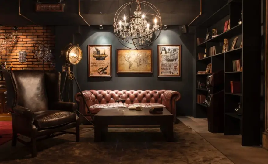 Decoración steampunk para una casa real - ideas DIY