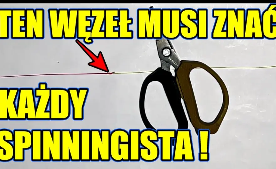 Jak połączyć plecionkę z fluorocarbonem? Mocne węzły krok po kroku
