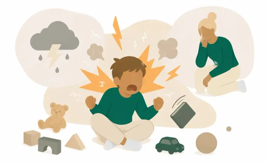 Affektanfall hos barn med ADHD - när är det mer än ett utbrott?