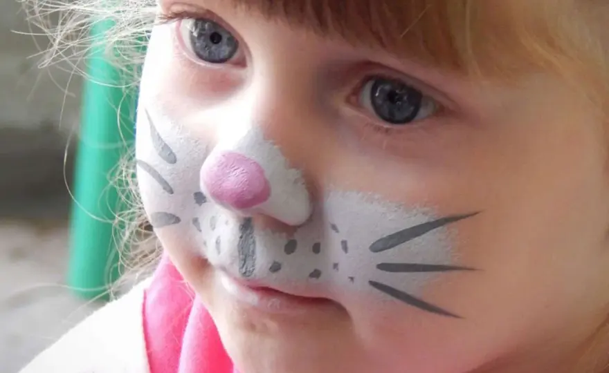Kinderschminken mit Tiermotiven - einfache Ideen für Kinder