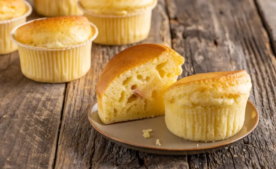 Muffin in friggitrice ad aria morbidi e facili da preparare