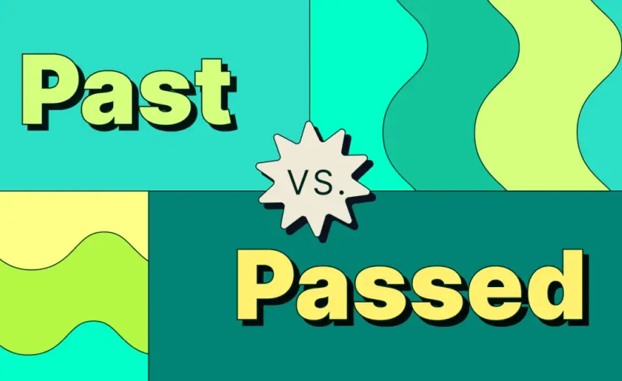 Passato di pass - come usare passed e non confonderlo con past