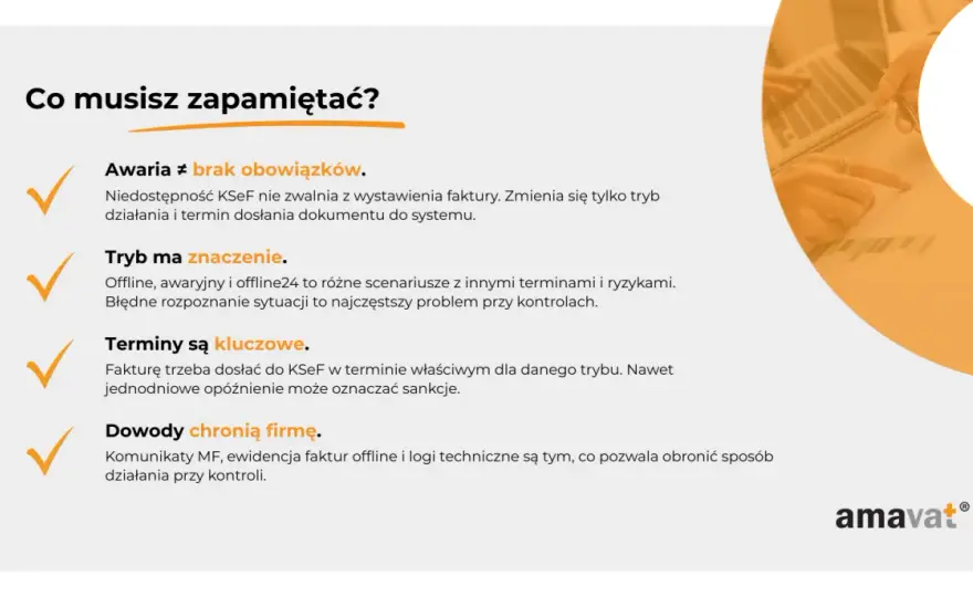 Awaria KSeF - co robić, gdy faktura musi wyjść dziś?