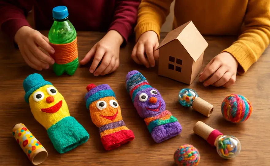 Zabawki z recyklingu: Pomysły i instrukcje DIY krok po kroku