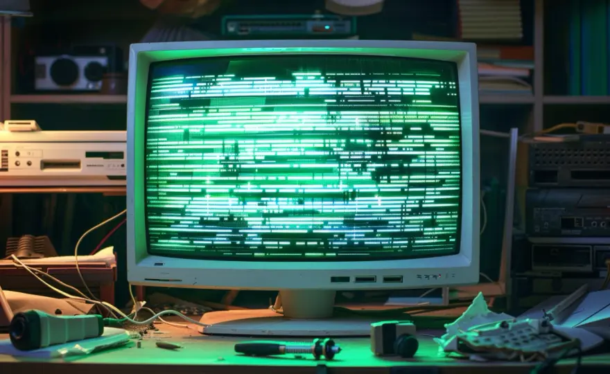 Problemy z monitorem - Jak usunąć poziome paski, które się pojawiają?