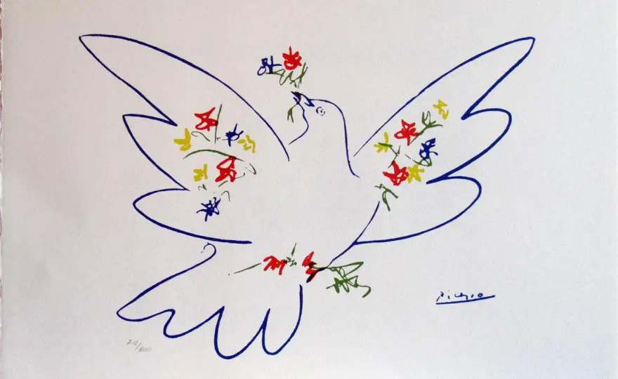 Flores en Picasso - Arte, significado y manualidades creativas