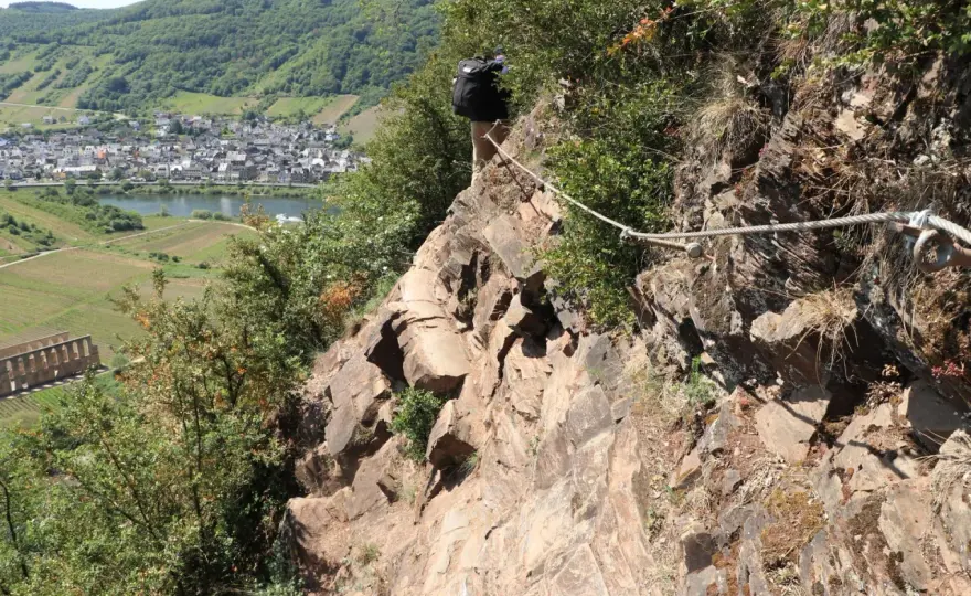 Klettersteige an der Mosel - die schönsten Routen im Überblick