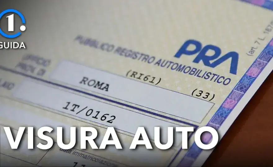 Targa auto, visura e sostituzione - cosa sapere
