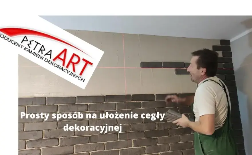 Układanie cegły dekoracyjnej z fugą: Poradnik DIY krok po kroku