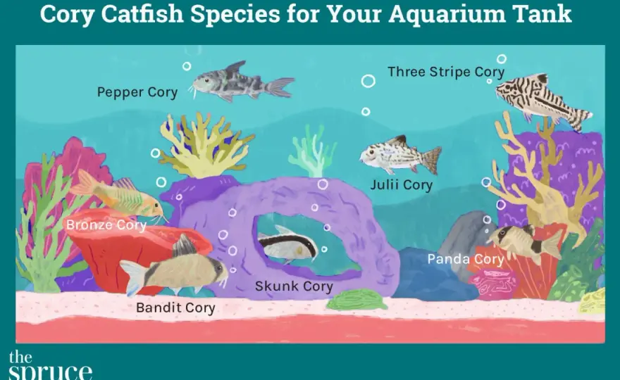 Corydoras para tu acuario - Elige la especie ideal