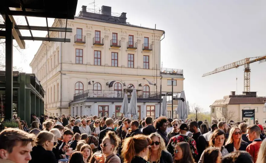 Mosebacketerrassen i Stockholm - utsikt, lunch och konserter