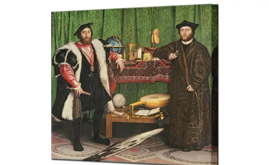 Ambasadorowie Holbeina - Tajemnice ukryte w renesansowym obrazie