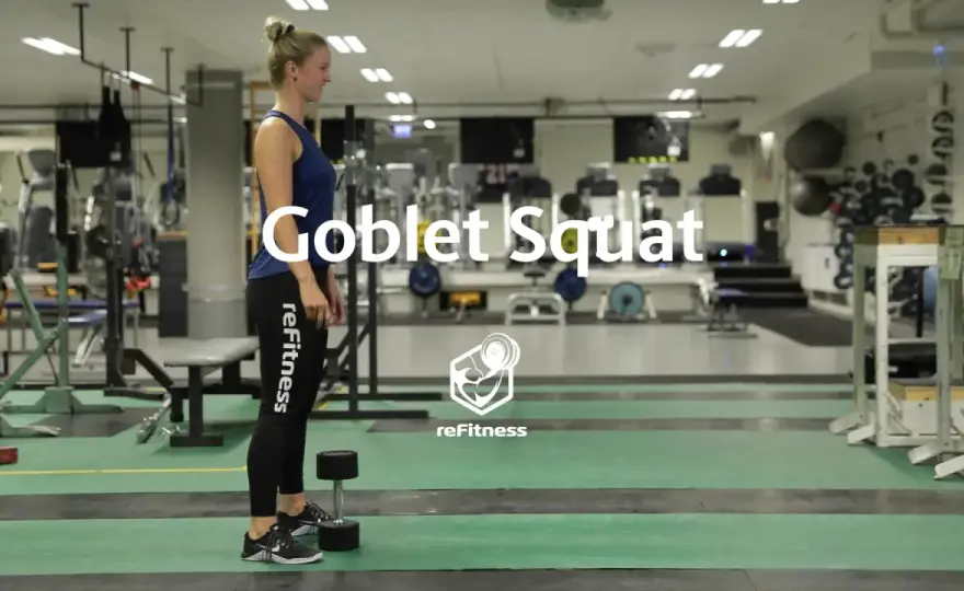 Goblet squat: Bygg starka ben och perfekt teknik