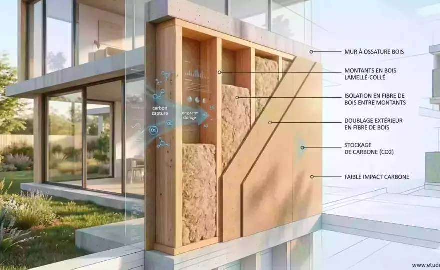 Mur ossature bois - Quelle section choisir ? Guide complet