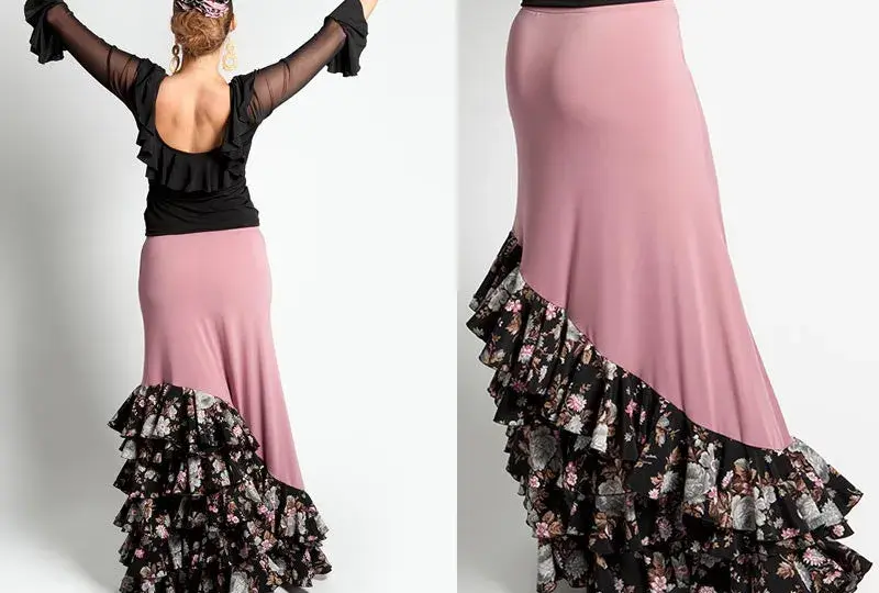 Falda de ensayo flamenco: Elige la perfecta para tu nivel y baile