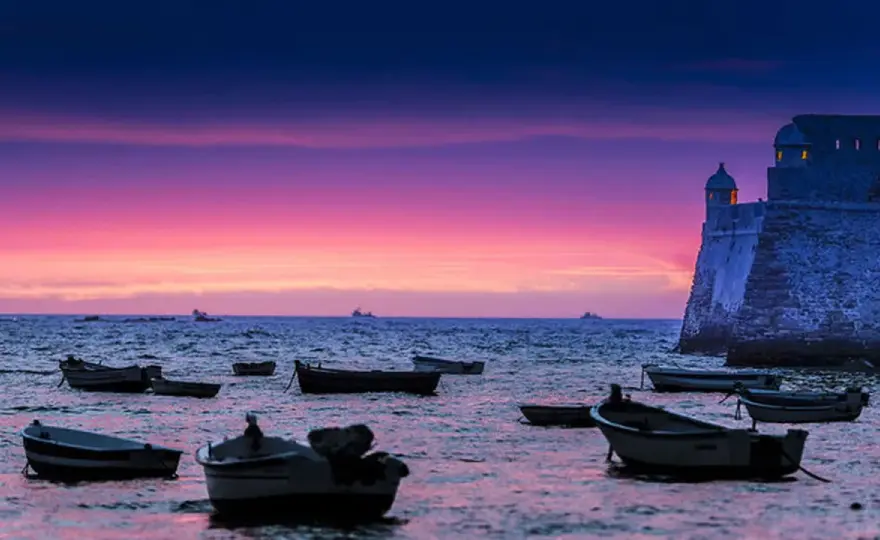 Atardecer en Cádiz y dónde verlo sin perder la mejor luz