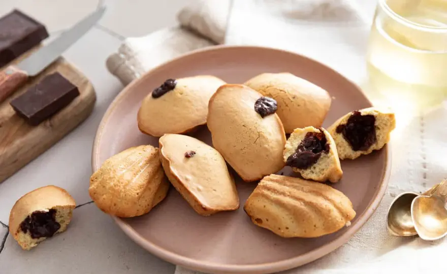 Madeleines cœur chocolat - La recette infaillible