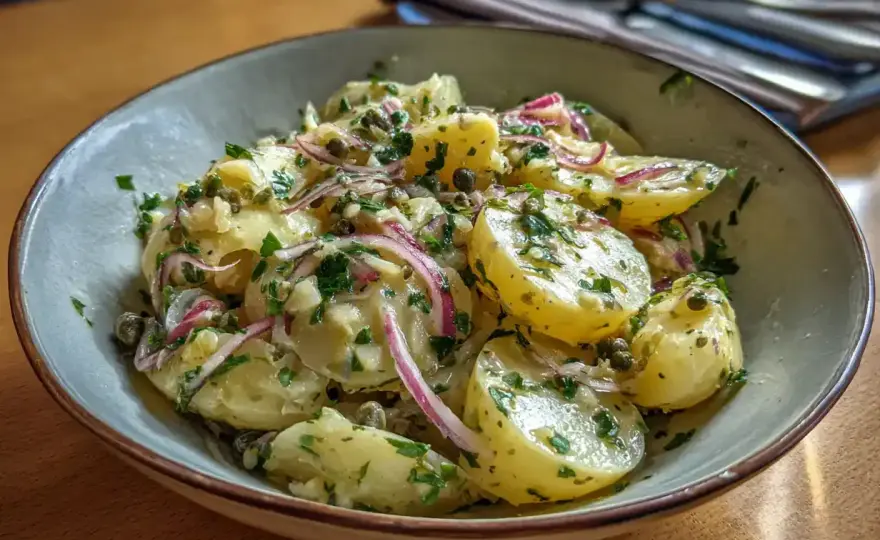 Italiensk potatissallad - Så gör du den frisk & syrlig!
