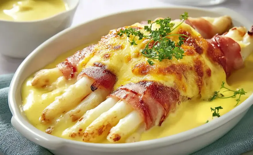 Spargel mit Schinken - So garen Sie ihn perfekt auf den Punkt