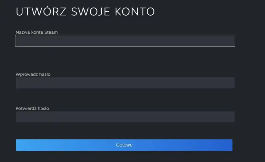 Rejestracja konta Steam - poradnik krok po kroku i dla rodziców