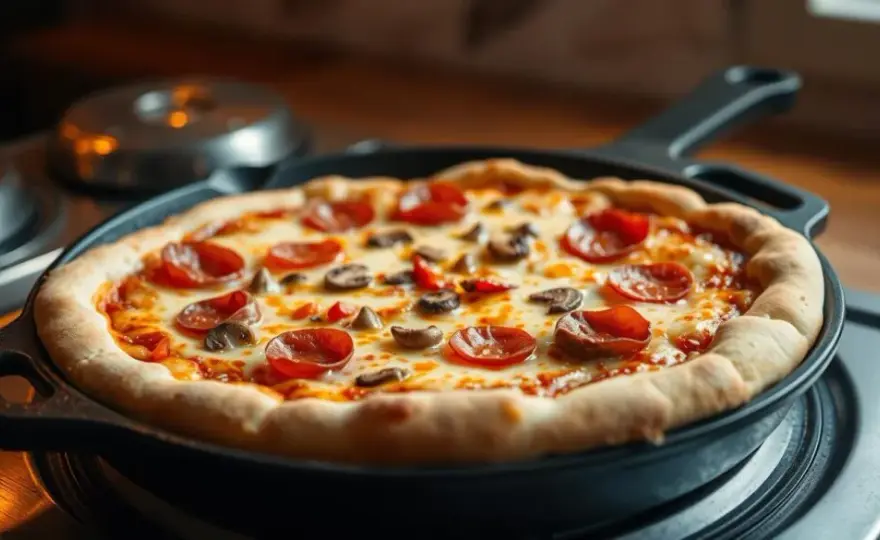 Jak podgrzać pizzę na patelni aby była chrupiąca i pyszna jak świeża