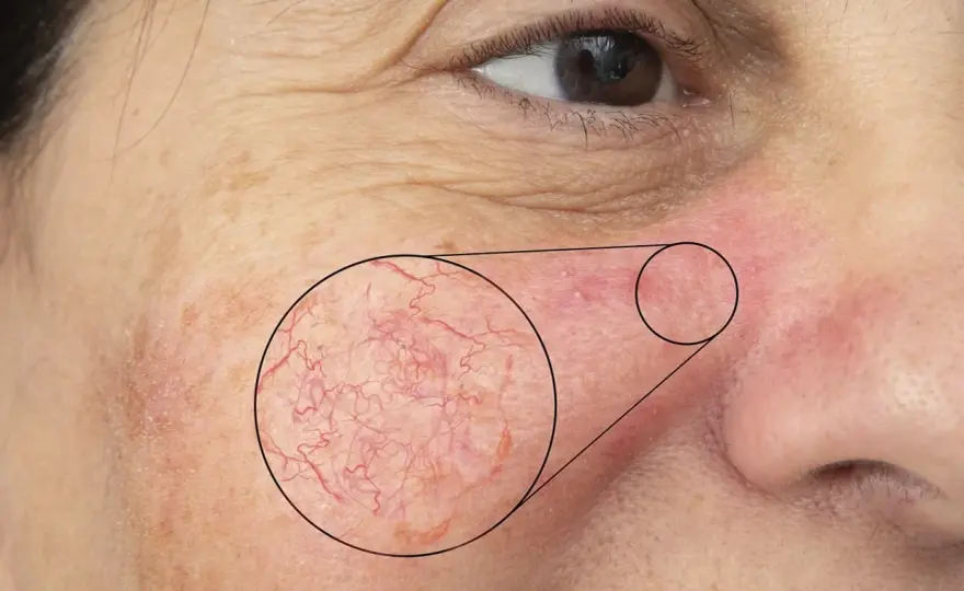 Rodnade kinder - när det är rosacea och hur du lugnar huden