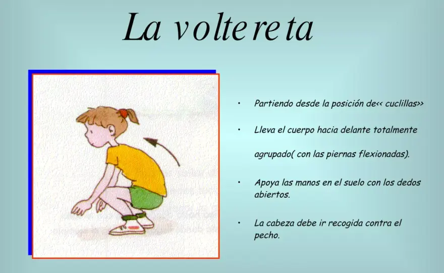 Voltereta hacia delante - Guía segura para niños