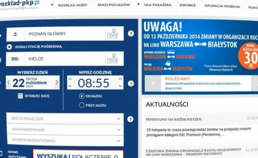 Jak znaleźć połączenia PKP? Rozkład, bilety i porady online