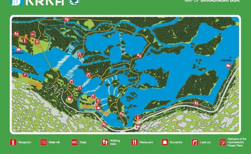 Krka - Jak zwiedzać, by nie żałować? Ceny, trasy, wskazówki
