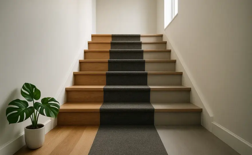 Linoléum sur escalier - Le guide complet pour une pose réussie