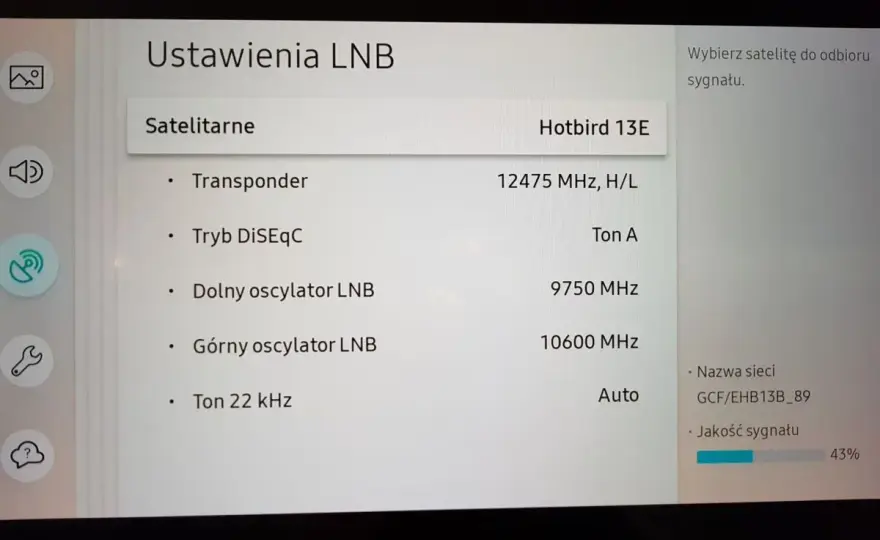 Ustawienie anteny Hot Bird 13°E - Poradnik krok po kroku