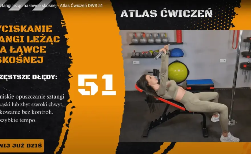 Wyciskanie sztangi leżąc - Technika, błędy i plan treningowy