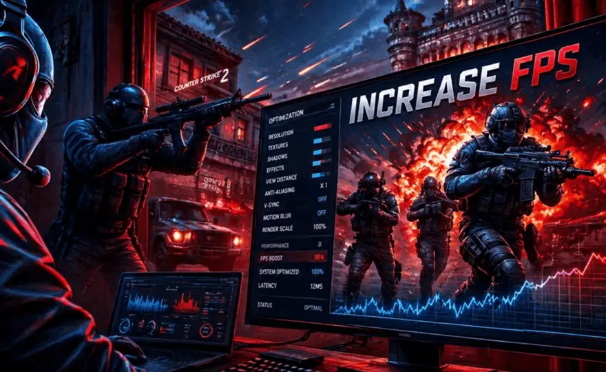 Komendy na FPS w CS2 - Jak ustawić limit i poprawić płynność?