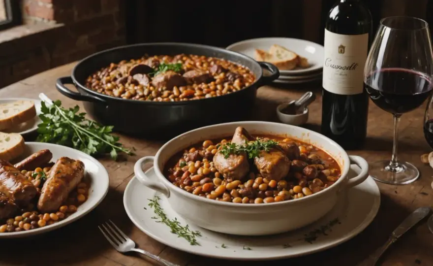 Cassoulet et vin de Bordeaux - L'accord parfait existe!