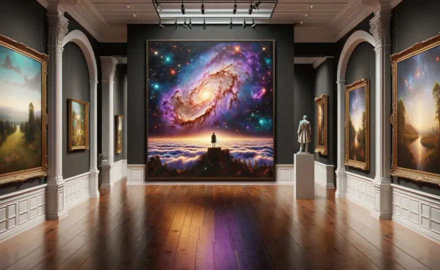 Space Art - Au-delà des nébuleuses: Comprendre l'art cosmique