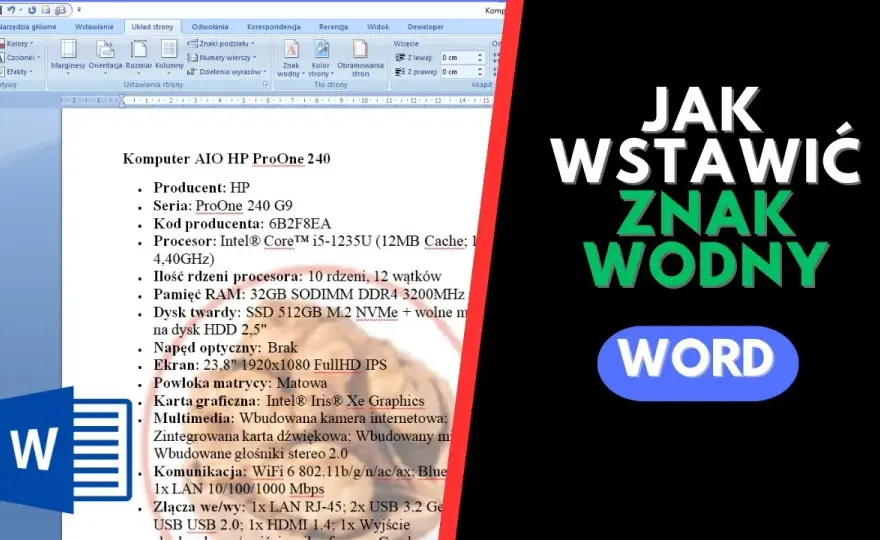 Prosty sposób jak zrobić znak wodny w PowerPoint - kompletny poradnik