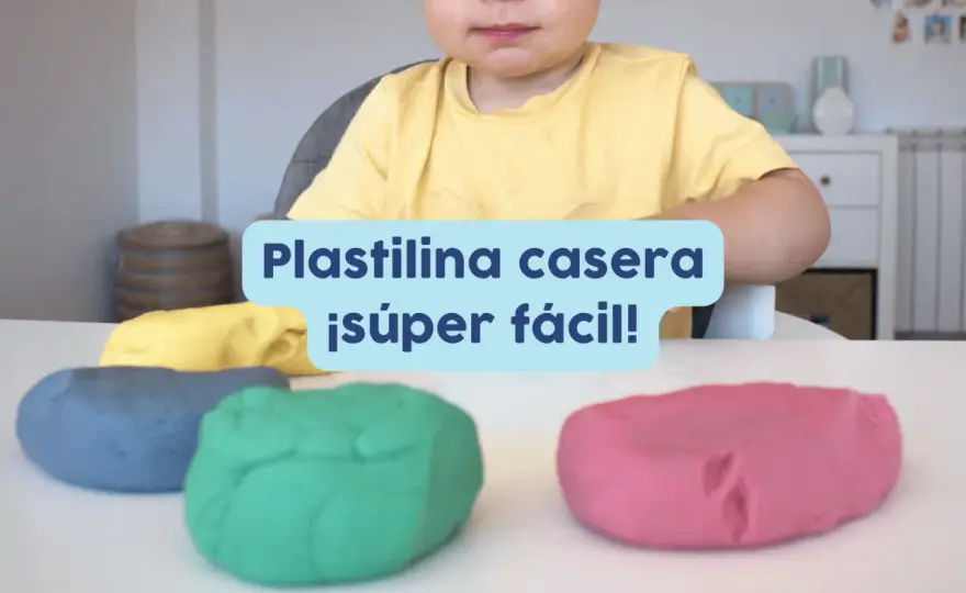 Plastilina casera para niños - Receta fácil y segura