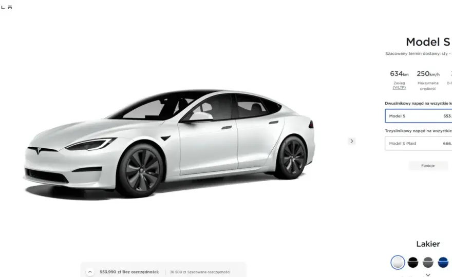 Tesla z USA: Mit oszczędności? Zobacz, ile naprawdę kosztuje!