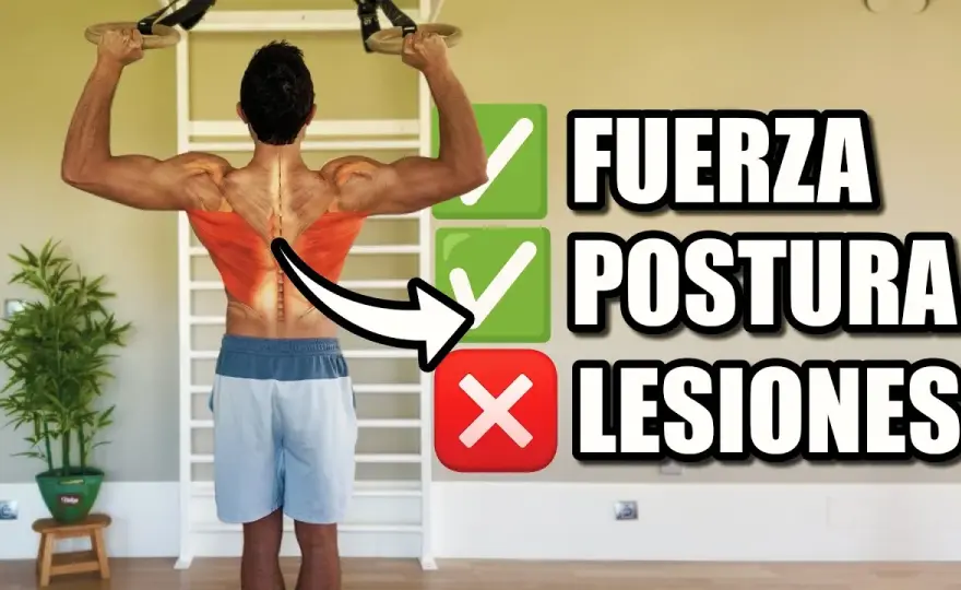 Ejercicios de calistenia para fortalecer la espalda y evitar lesiones