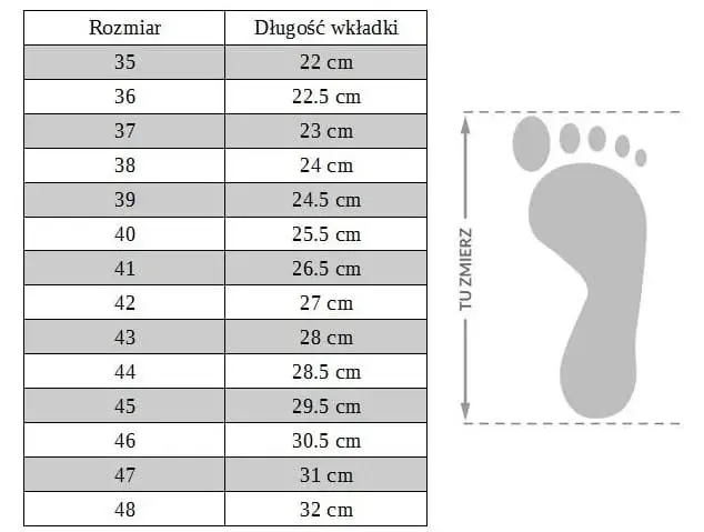 Rozmiar 42 męski ile to cm - poznaj idealne dopasowanie do stopy