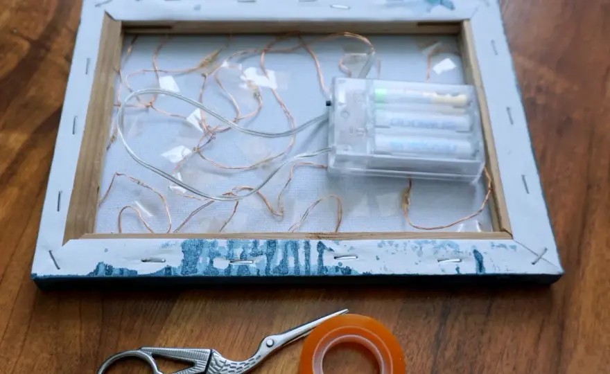 Podświetlany obraz DIY - jak zrobić go krok po kroku?