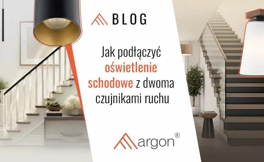 Jak podłączyć oświetlenie schodowe z dwoma czujnikami ruchu, aby uniknąć problemów