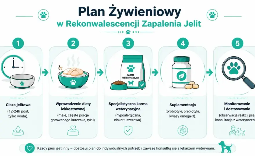 Zapalenie jelita grubego u psa - Objawy, leczenie, dieta