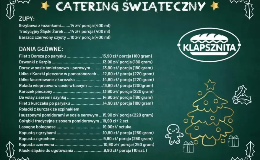 Catering świąteczny - cennik. Ile kosztuje wygoda na Święta?